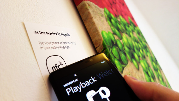 NearSpeak Multi-Language Tags in a Museum