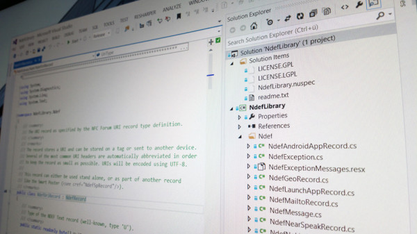 NFC NDEF Library