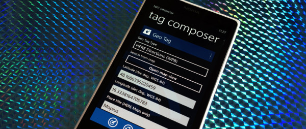 NFC interactor - Geo Tags
