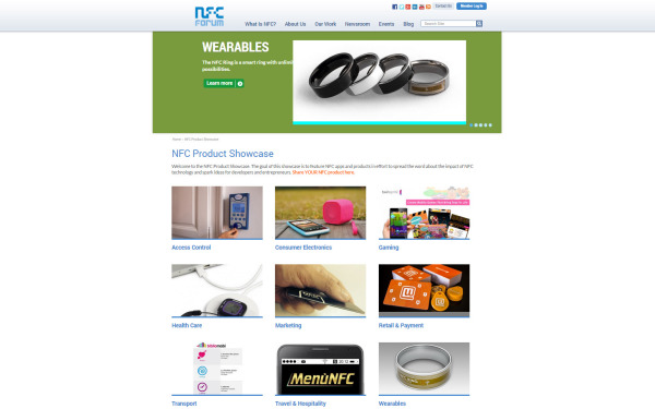 NFC Forum Product Showcase